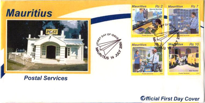 Mauritius 2005 Postal Services (FDC)