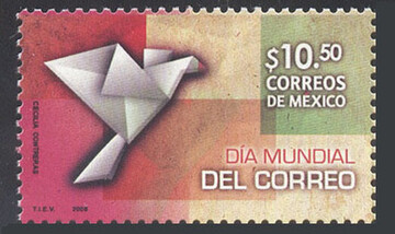 Mexico 2008 World postal day (Postage)