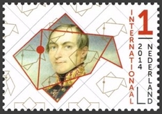 Netherlands 2014 Philipp Franz von Siebold (1796-1866) physician & Japan expl (Postage)